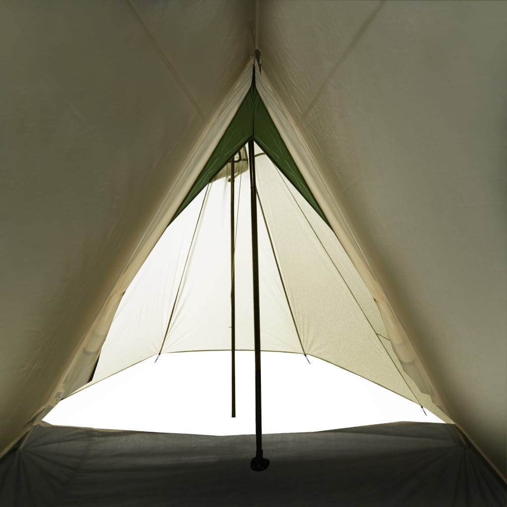 Tente de camping 3 personnes verte imperméable