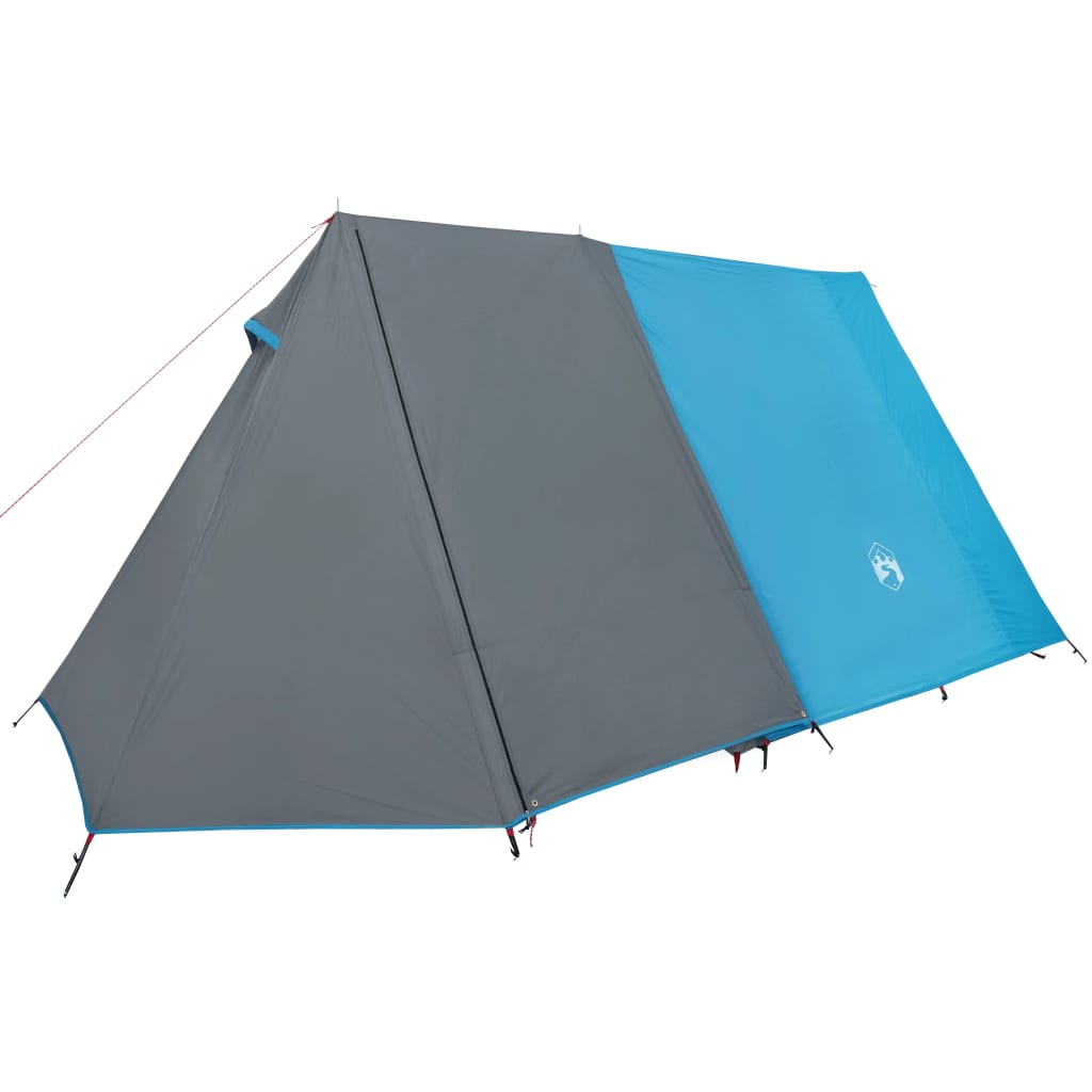 Tente de camping 3 personnes bleue imperméable