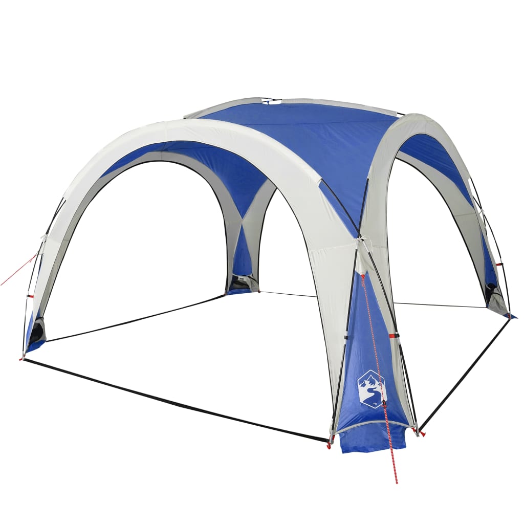 Tente de fête bleue imperméable