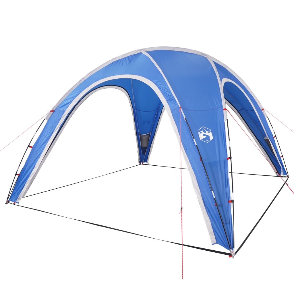 Tente de fête bleue imperméable