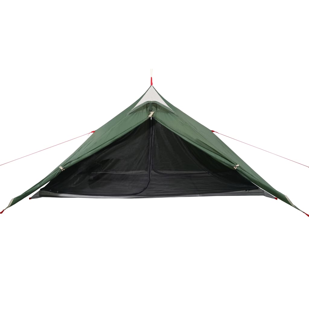 Tente de camping Tipi 1 personne verte imperméable