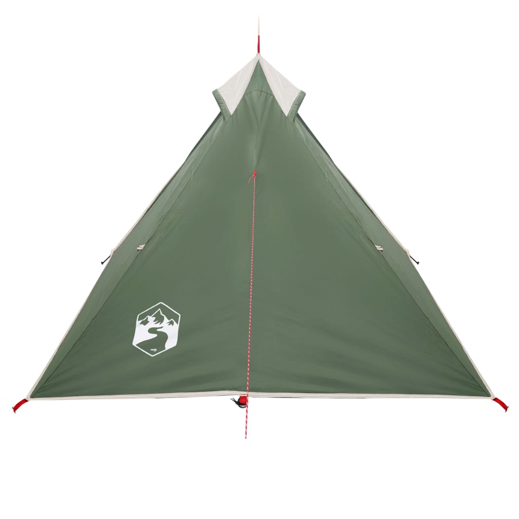 Tente de camping Tipi 1 personne verte imperméable