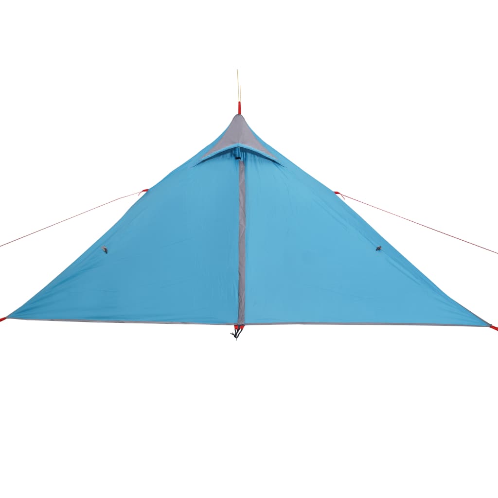 Tente de camping Tipi 1 personne bleue imperméable