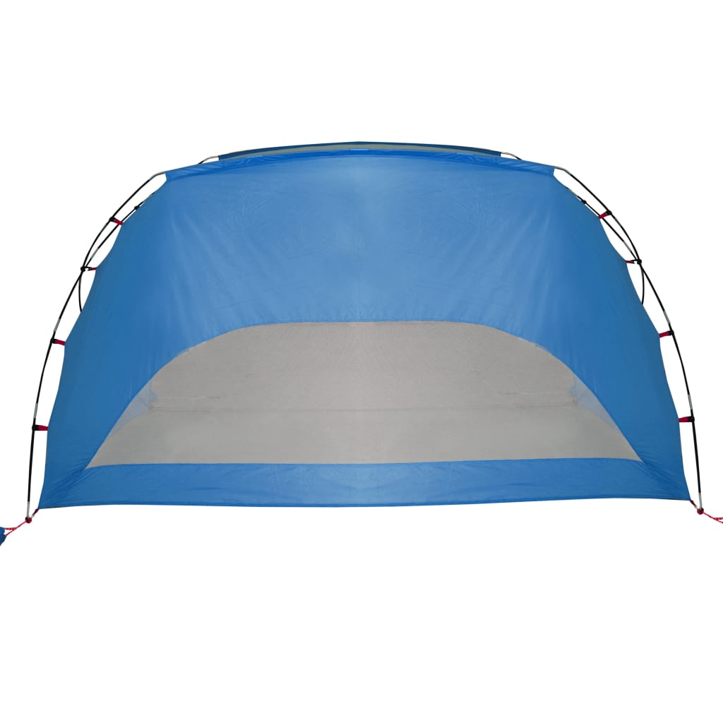 Tente de plage bleu azur 274x178x170/148 cm 185T polyester