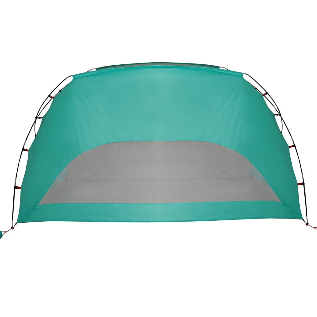 Tente de plage vert d'eau 274x178x170/148 cm 185T polyester