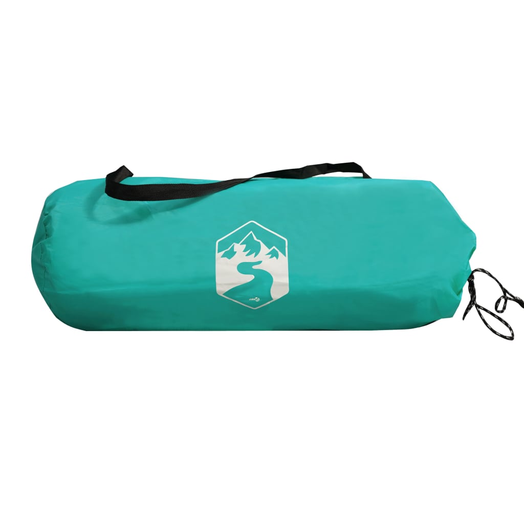 Tente de plage vert d'eau 274x178x170/148 cm 185T polyester