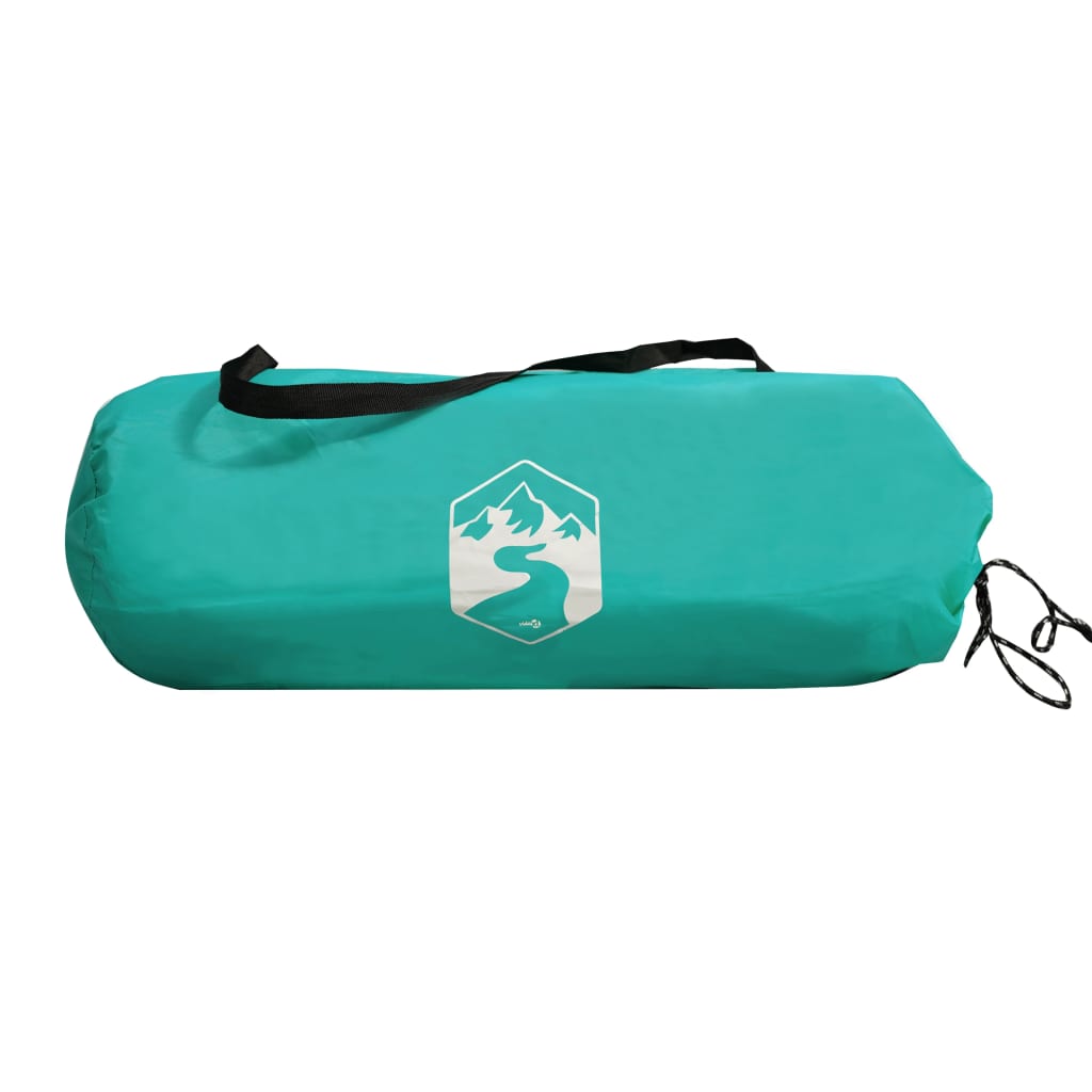 Tente de plage vert d'eau 268x223x125 cm 185T polyester