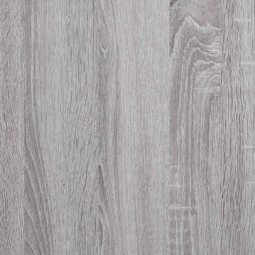 Table à manger grise Sonoma 120x60x76 cm en bois
