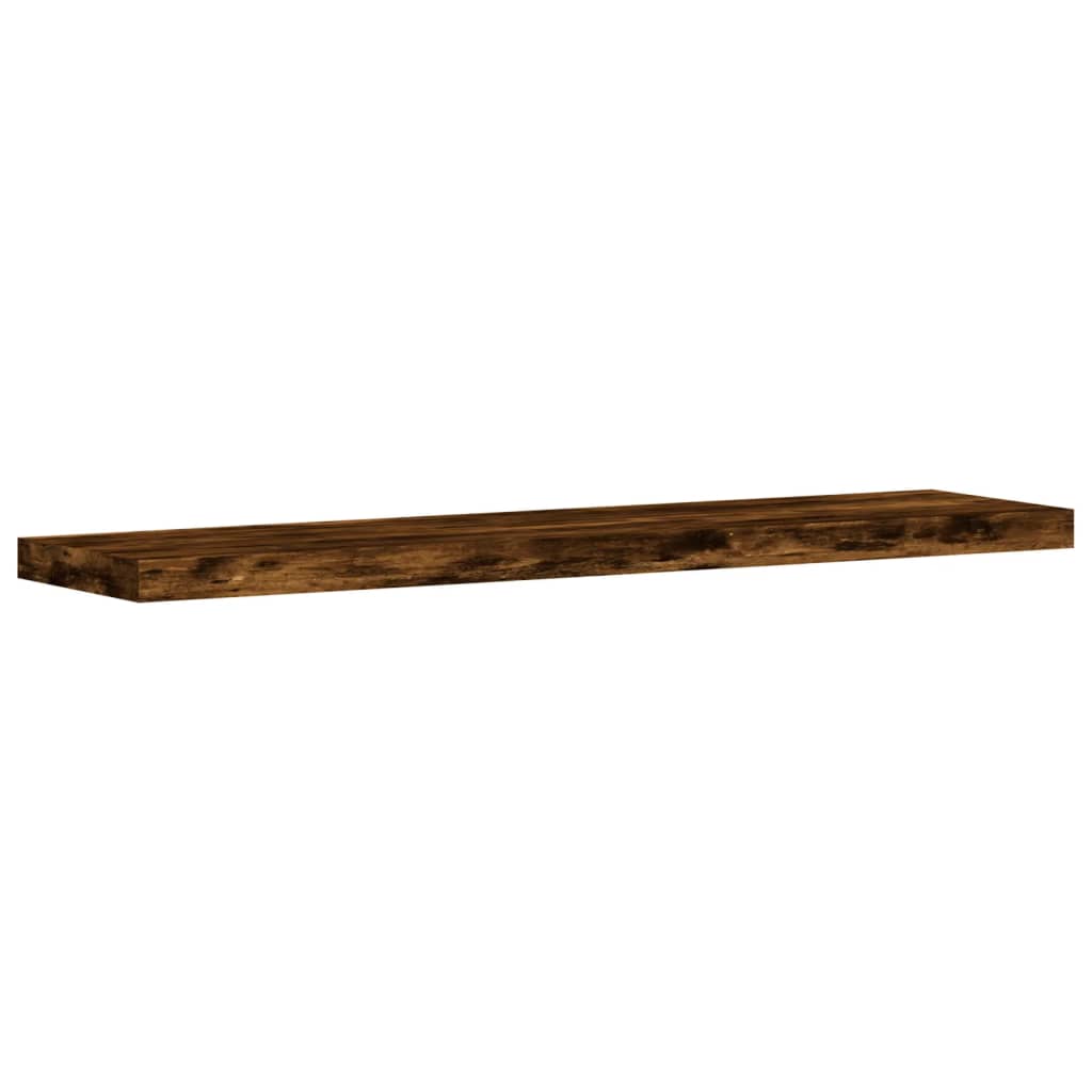 Wandregale 8 Stk. Räuchereiche 40x10x1,5 cm Holzwerkstoff