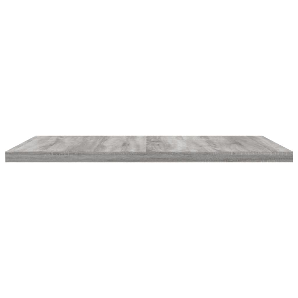 Wall shelves 4 pcs. Gray Sonoma 40x40x1.5 cm wood material