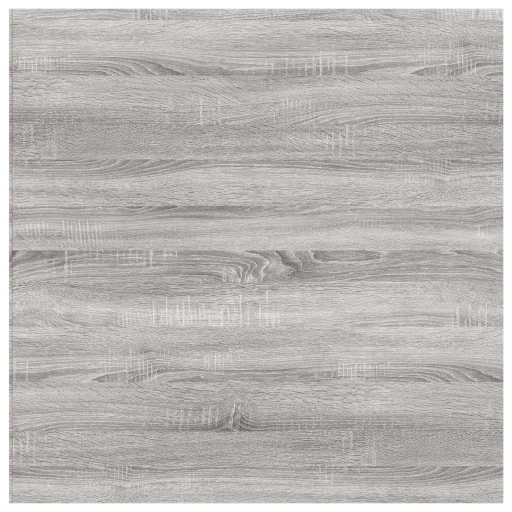 Wall shelves 4 pcs. Gray Sonoma 40x40x1.5 cm wood material