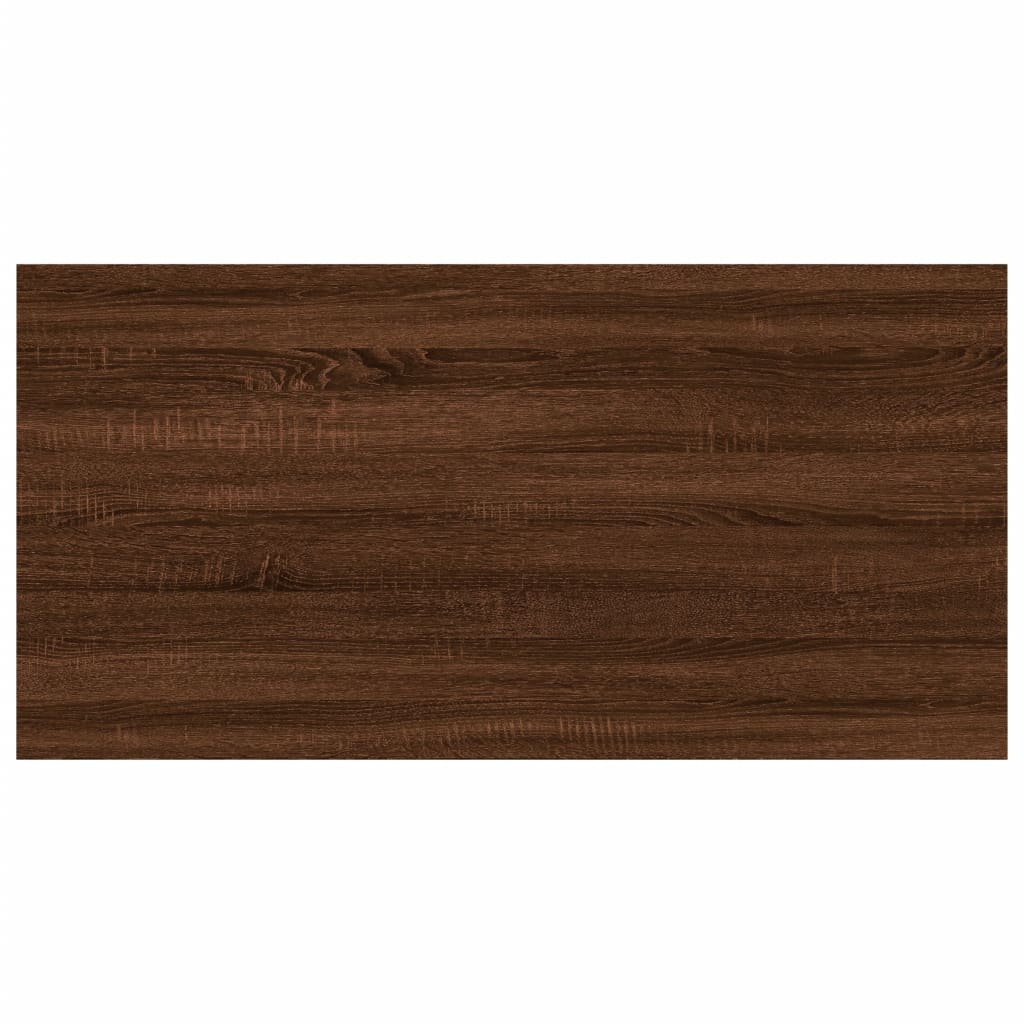 Wandregale 4 Stk. Braun Eichen-Optik 60x30x1,5 cm Holzwerkstoff
