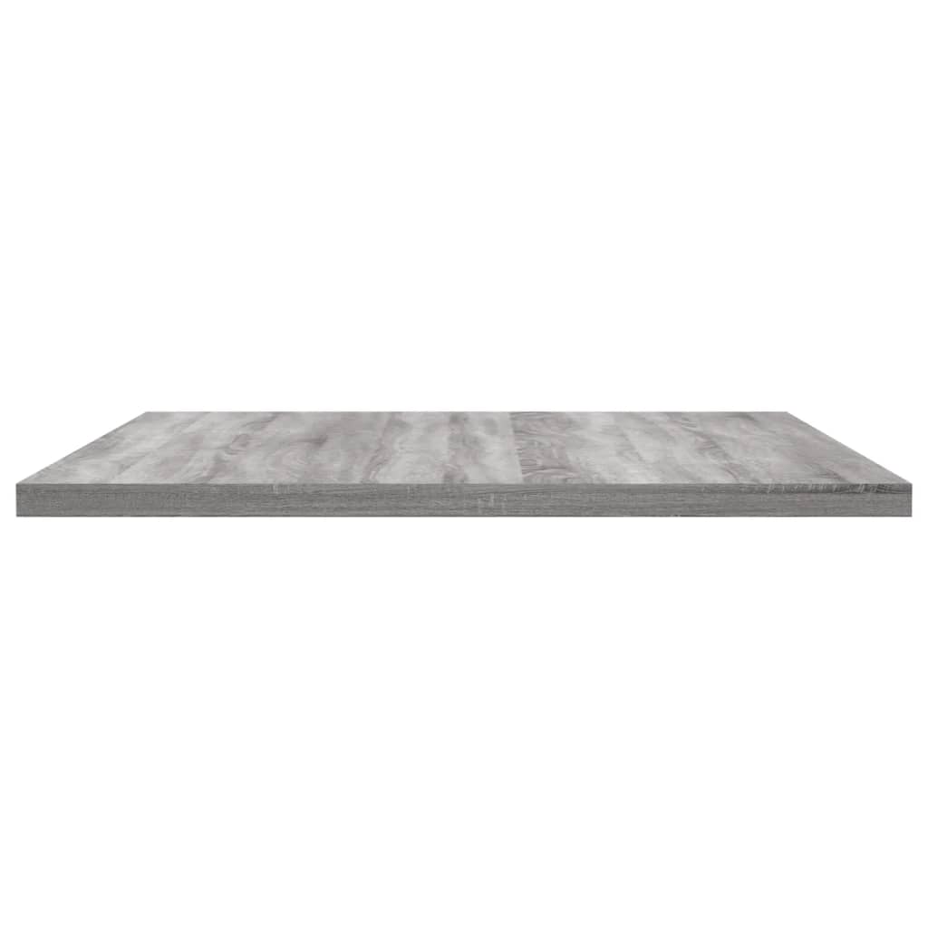 Wall shelves 4 pcs. Gray Sonoma 60x40x1.5 cm wood material