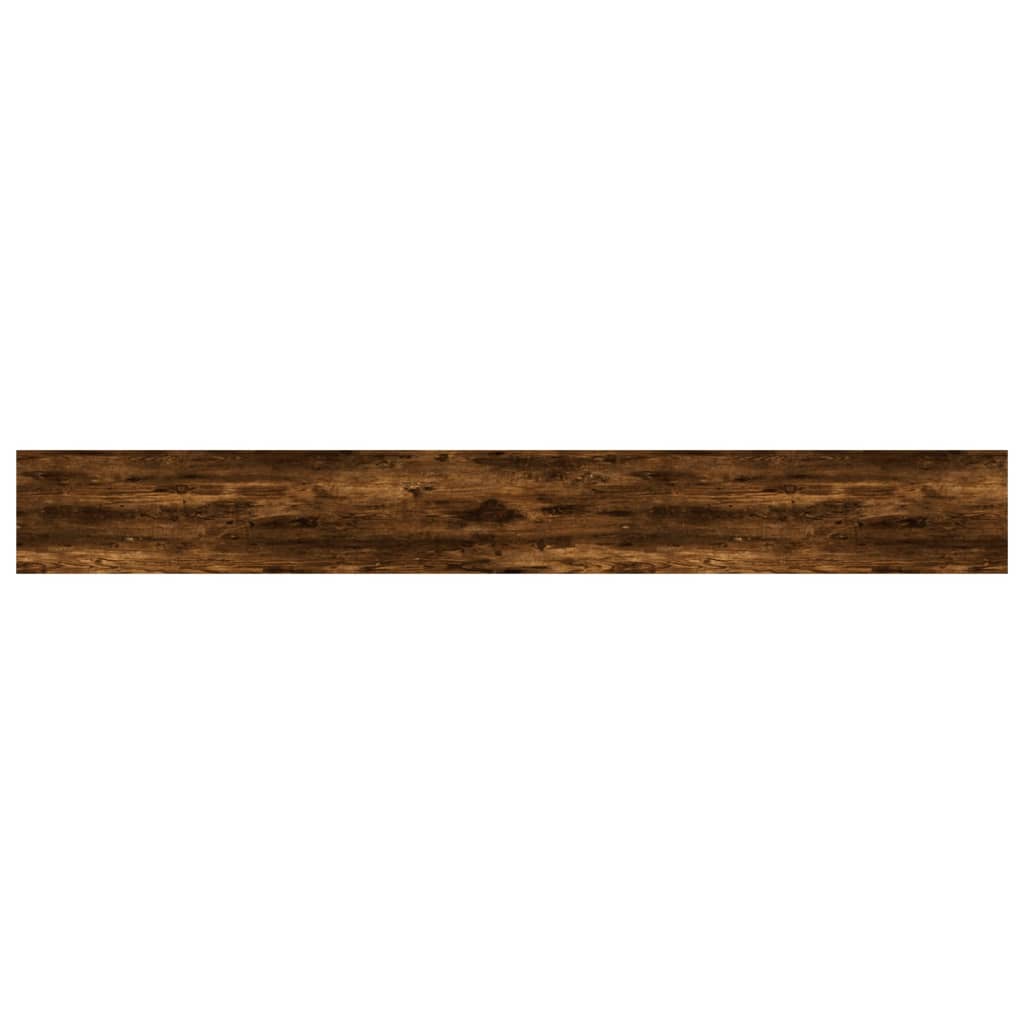 Wandregale 4 Stk. Räuchereiche 80x10x1,5 cm Holzwerkstoff
