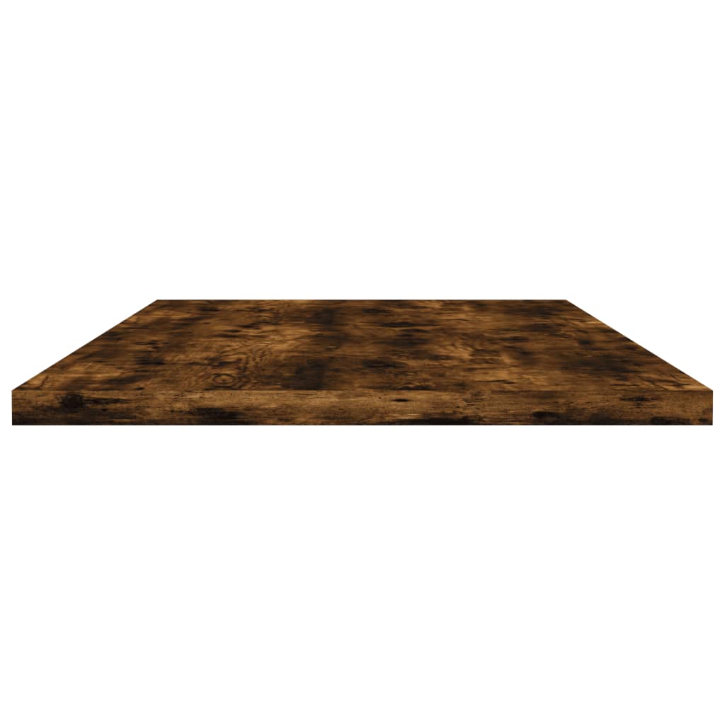 Wandregale 4 Stk. Räuchereiche 80x30x1,5 cm Holzwerkstoff