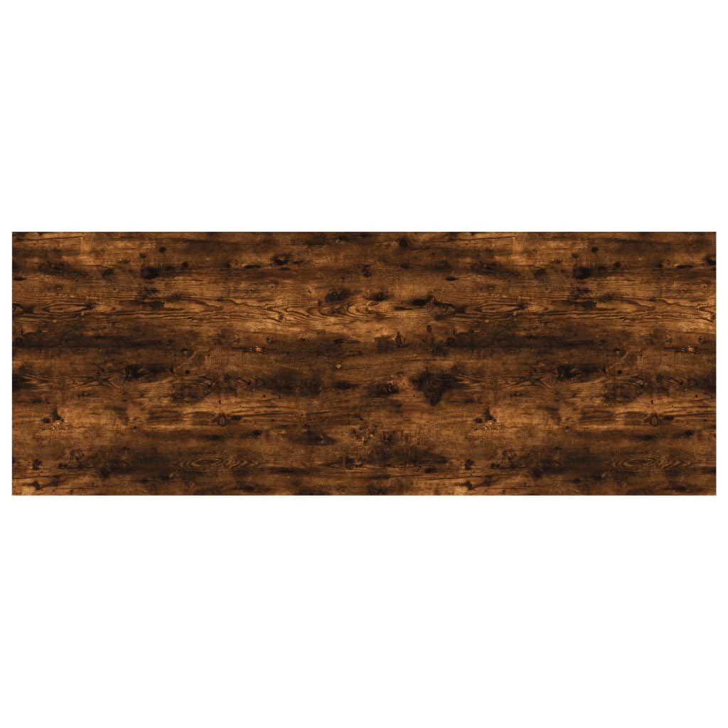 Wandregale 4 Stk. Räuchereiche 80x30x1,5 cm Holzwerkstoff