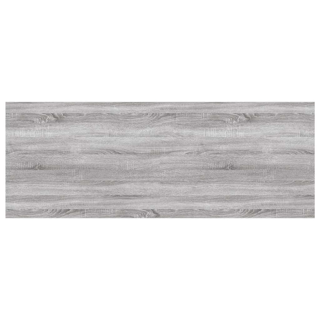 Wandregale 4 Stk. Grau Sonoma 80x30x1,5 cm Holzwerkstoff