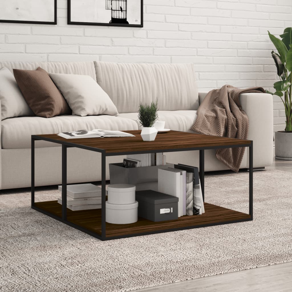 Wandregale 4 Stk. Braun Eichen-Optik 80x40x1,5 cm Holzwerkstoff