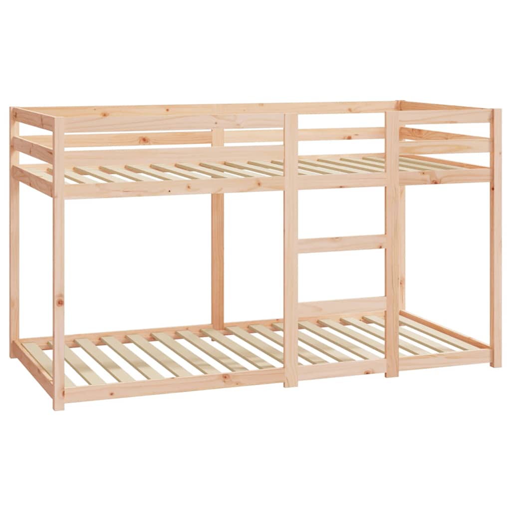 Etagenbett ohne Matratze 90x190 cm Massivholz Kiefer