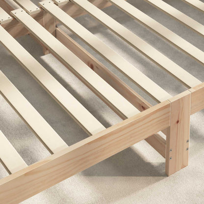 Bettlatten 32 stk. Natur 90 x 6 x 1,3 cm Massives Kiefernholz
