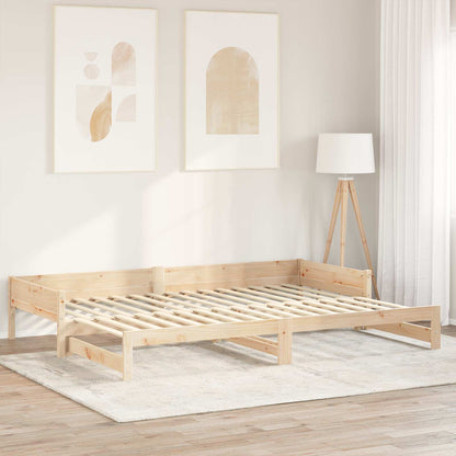 Bettlatten 32 stk. Natur 90 x 6 x 1,3 cm Massives Kiefernholz