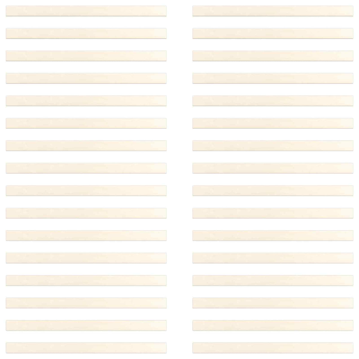 Bettlatten 32 stk. Natur 90 x 6 x 1,3 cm Massives Kiefernholz