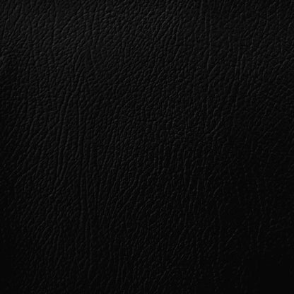 Sitzbank mit Stauraum Faltbar Schwarz PVC