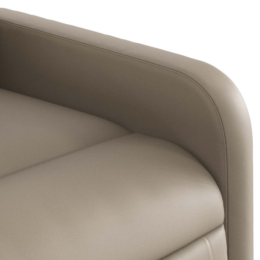 Massagesessel Elektrisch Cappuccino Kunstleder