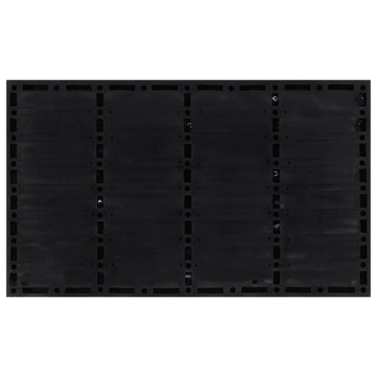 Fußmatte Rechteckig 45x75 cm Gummi und Kokosfaser