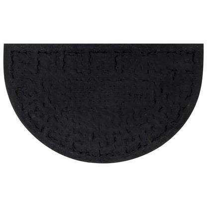Fußmatte Halbrund 45x75 cm Gummi und Kokosfaser