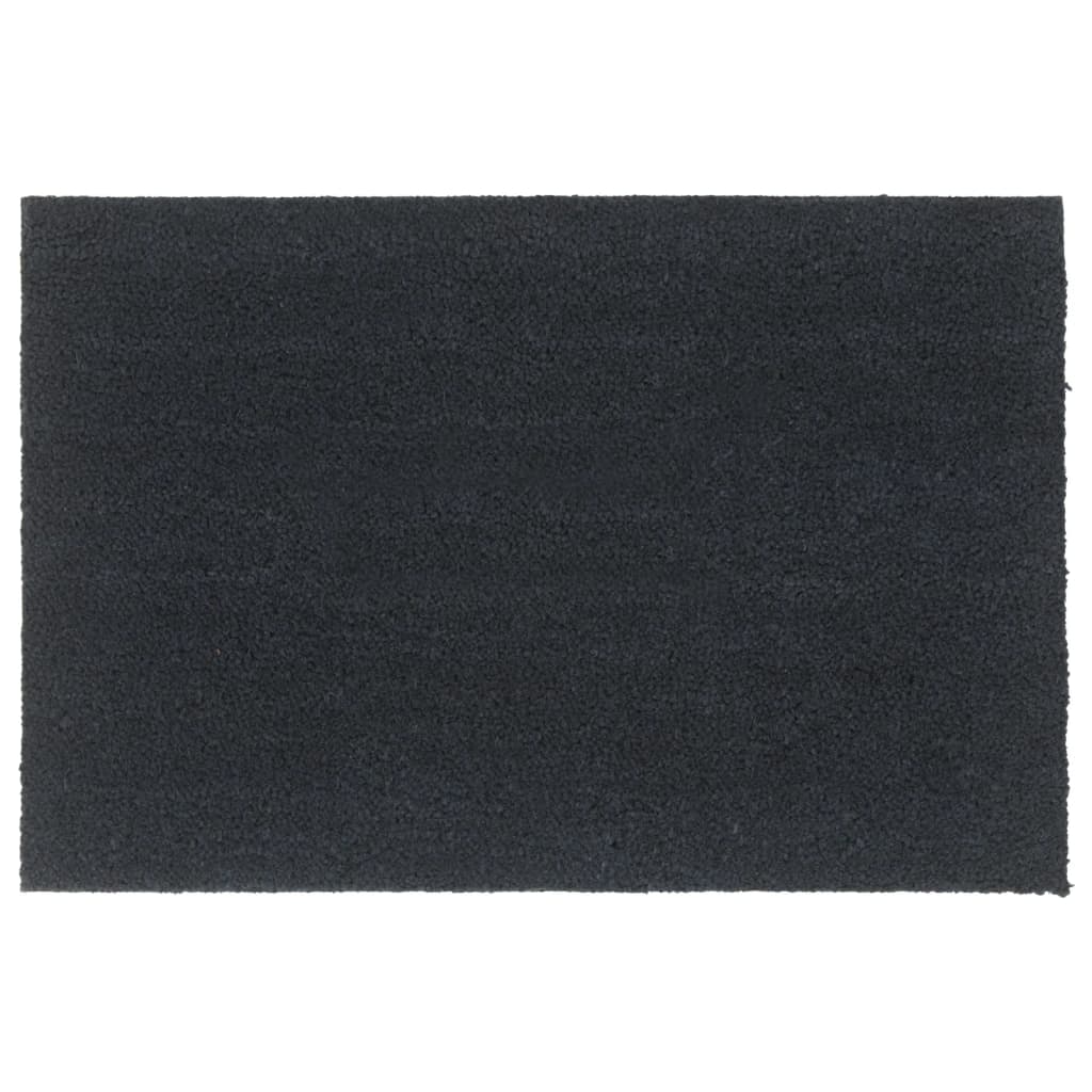 Fußmatte Dunkelgrau 60x90 cm Kokosfaser Getuftet