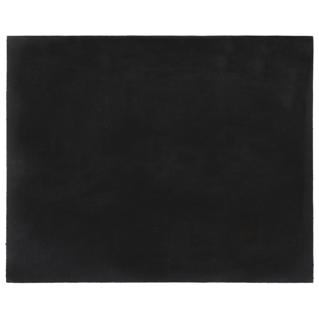 Fußmatte Dunkelgrau 80x100 cm Kokosfaser Getuftet