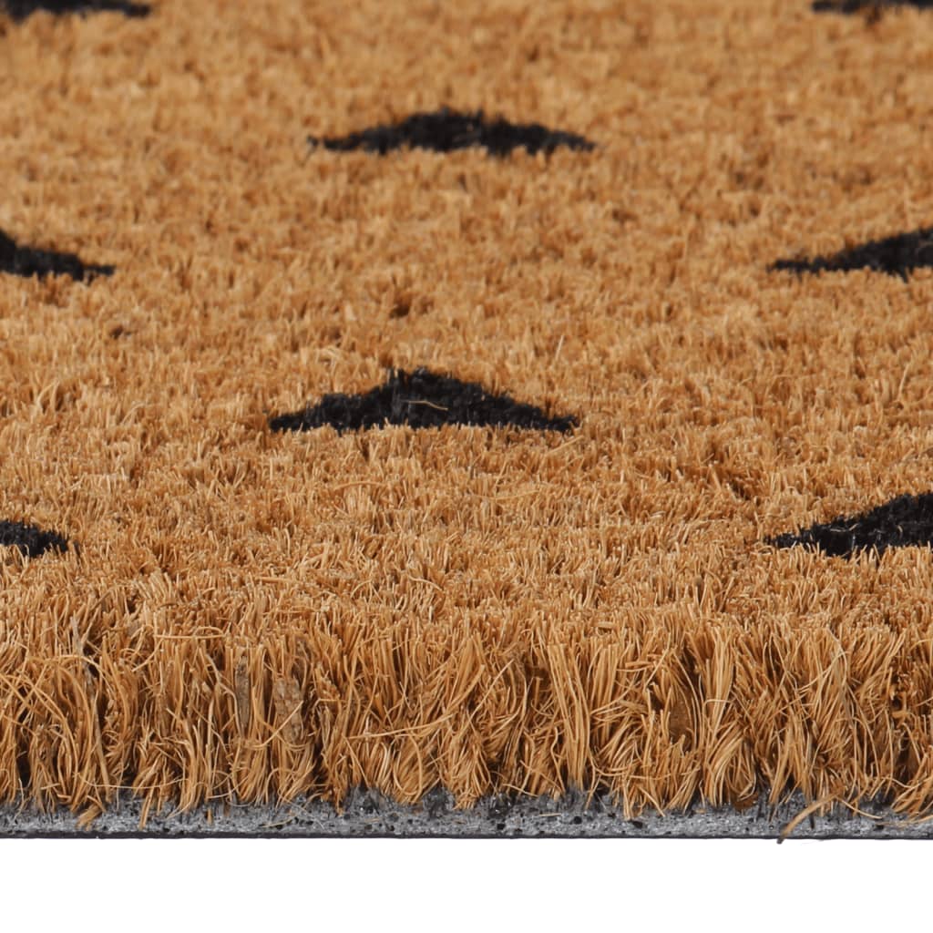 Fußmatte Natur 40x60 cm Kokosfaser Getuftet