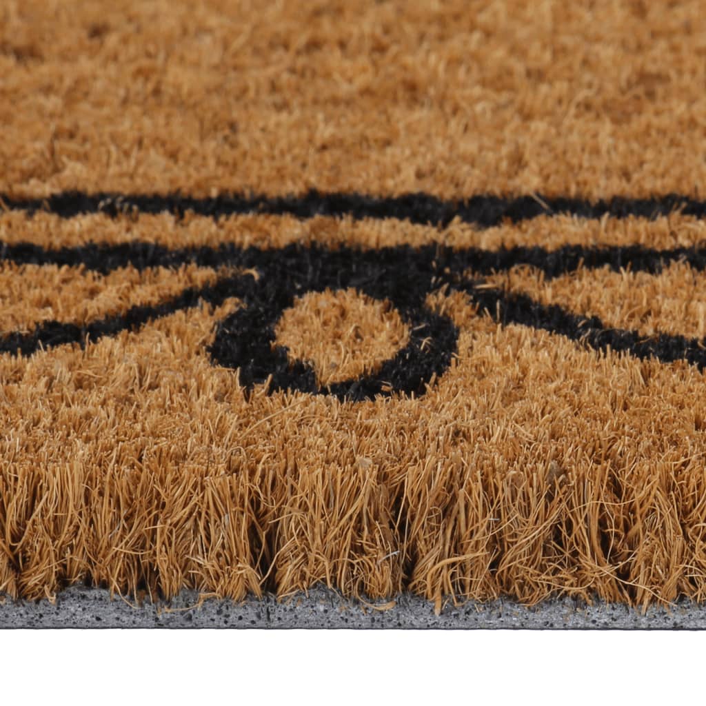 Fußmatte Natur 45x75 cm Kokosfaser Getuftet