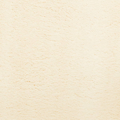 Teppich HUARTE Kurzflor Weich und Waschbar Creme 160x230 cm
