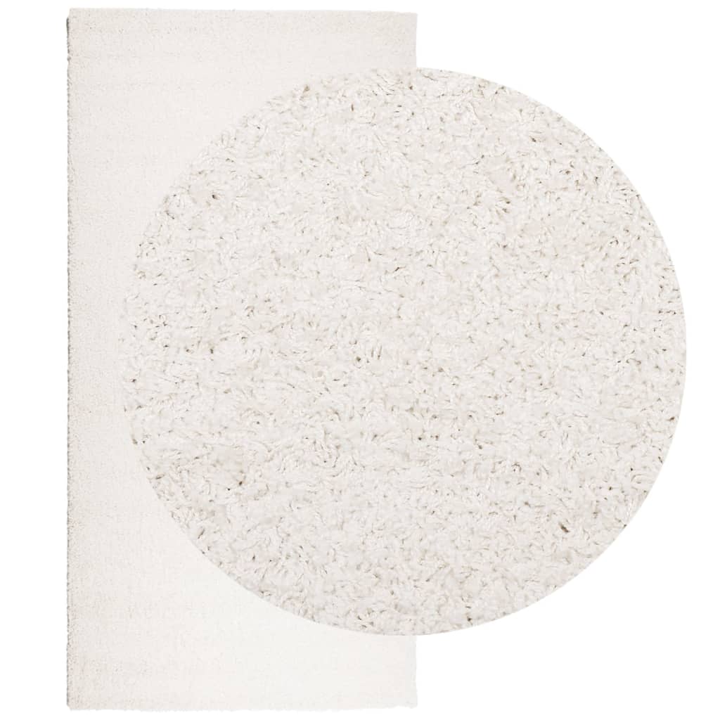 Shaggy rug PAMPLONA deep pile modern cream 100x200 cm
