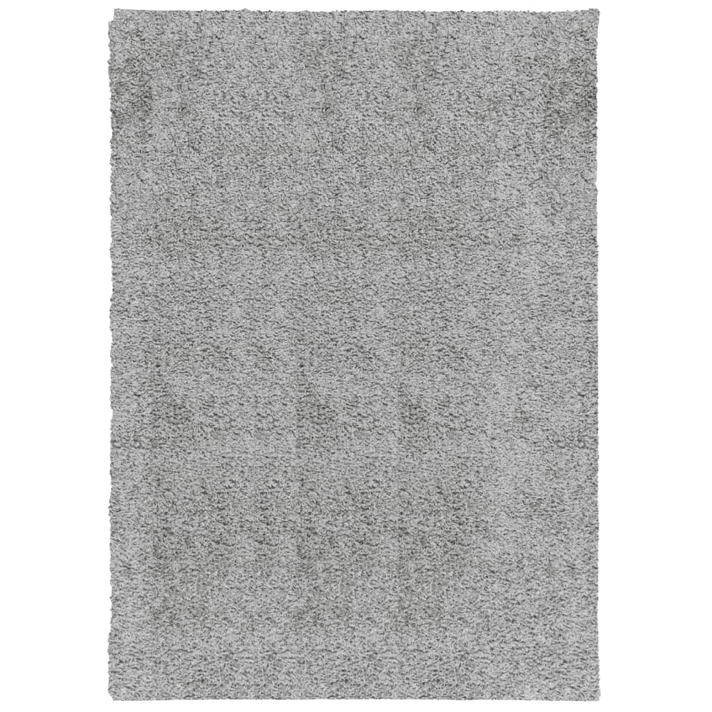 Shaggy Carpet PAMPLONA Deep Pile Modern Grey 120x170 cm