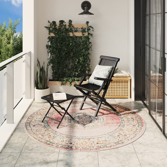 Carpet ARBIZU Indoor and Outdoor Vintage Design Ø 200 cm