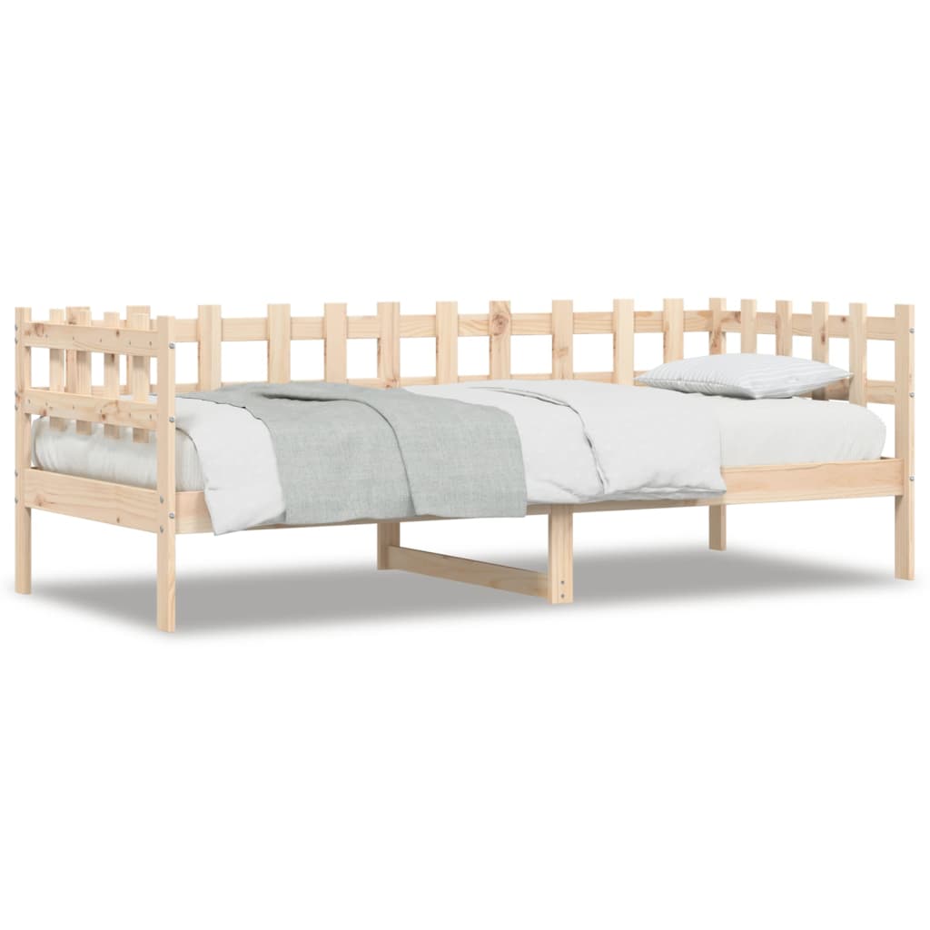 Lit de repos sans matelas 80x200 cm en pin massif