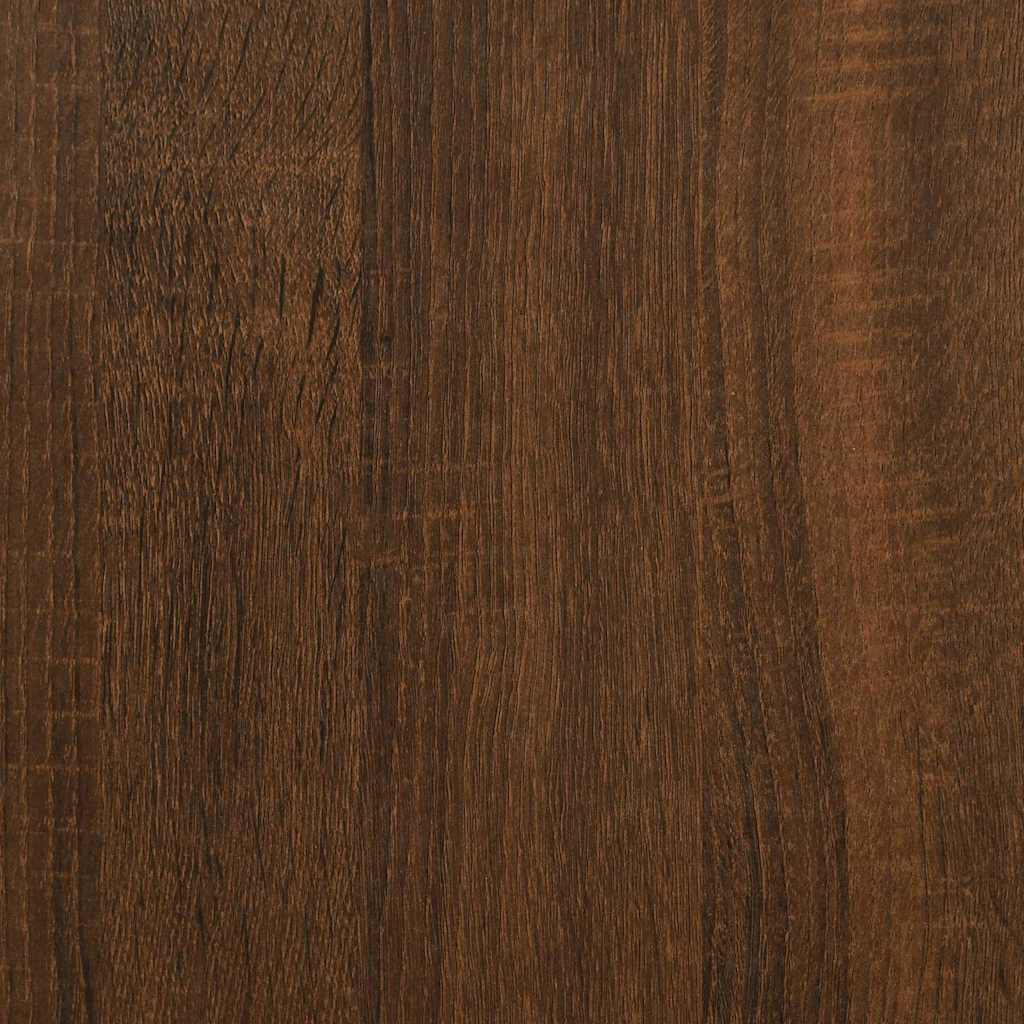 Bettgestell mit Schubladen Braun Eichen-Optik 90x200 cm