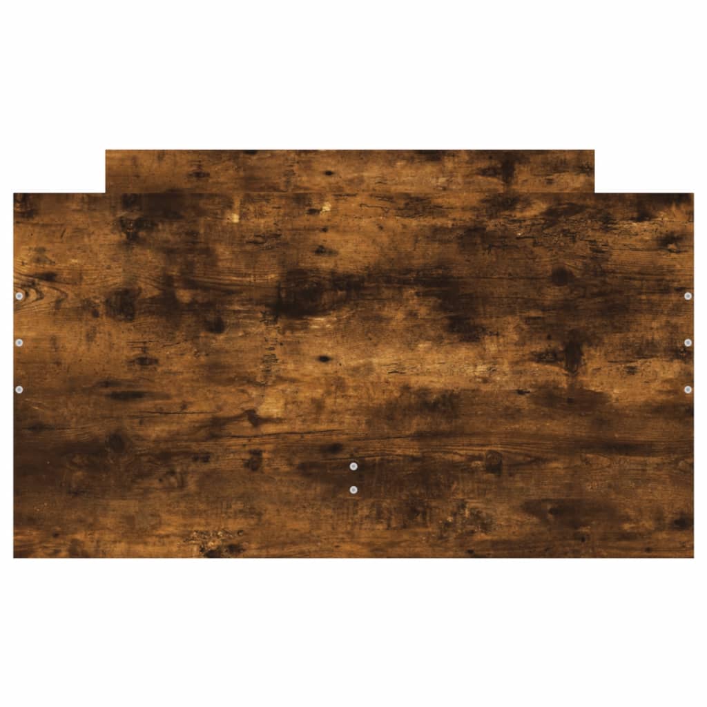 Bettgestell mit Schubladen Räuchereiche 100x200 cm