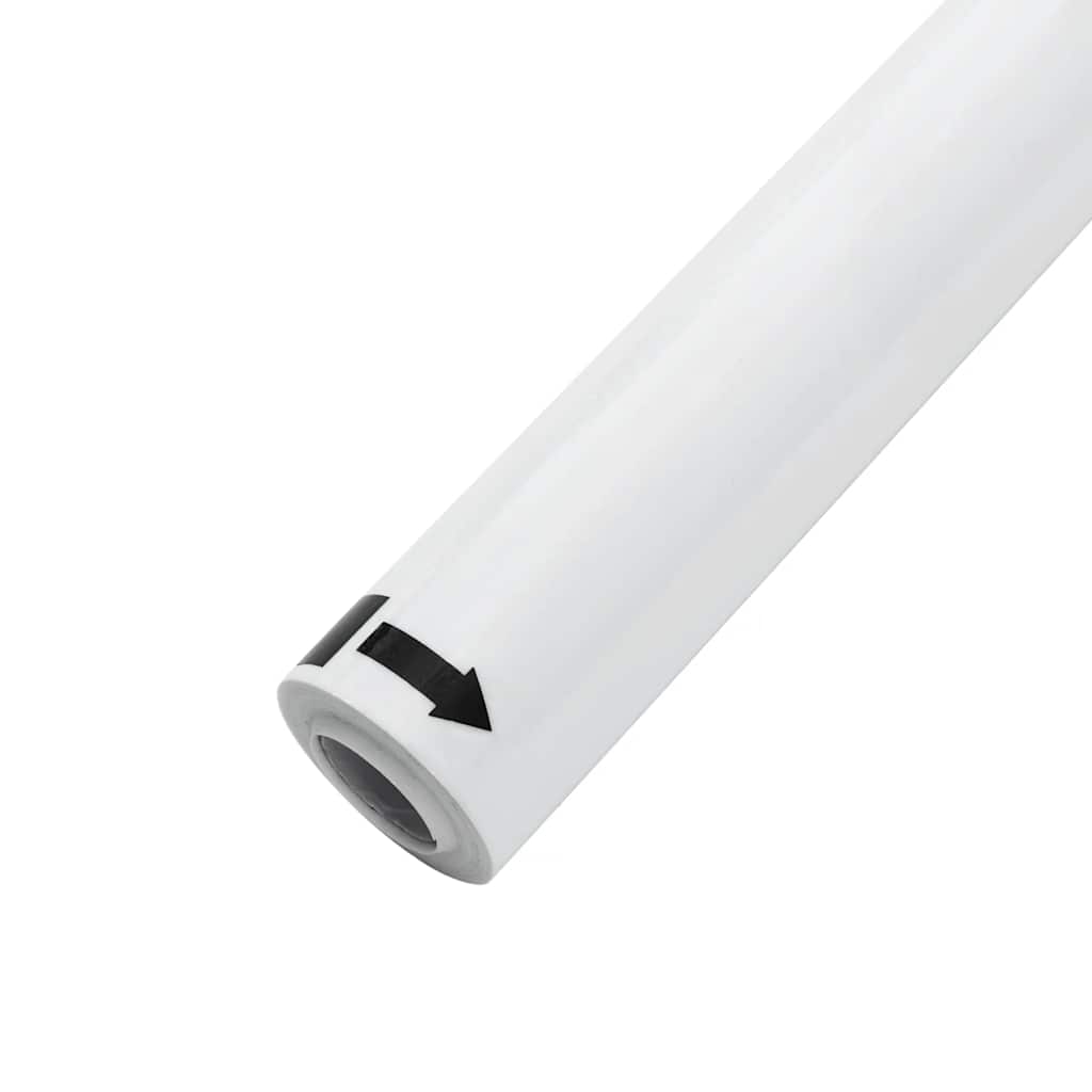 Fensterfolien 3 Stk. Statisch Matt Weiß PVC