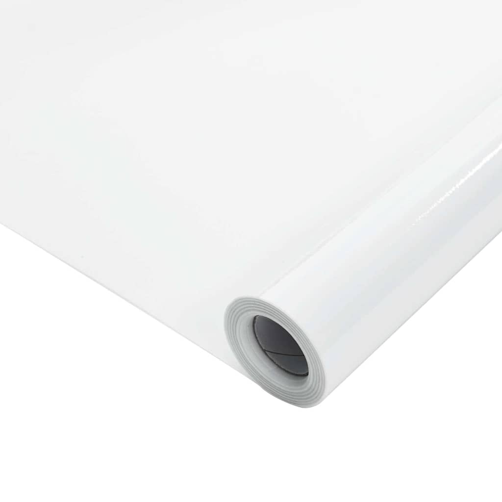 Fensterfolien 3 Stk. Statisch Matt Weiß PVC