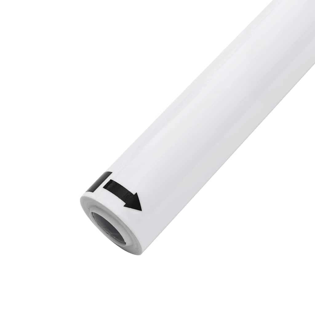 Fensterfolien 3 Stk. Statisch Matt Weiß PVC
