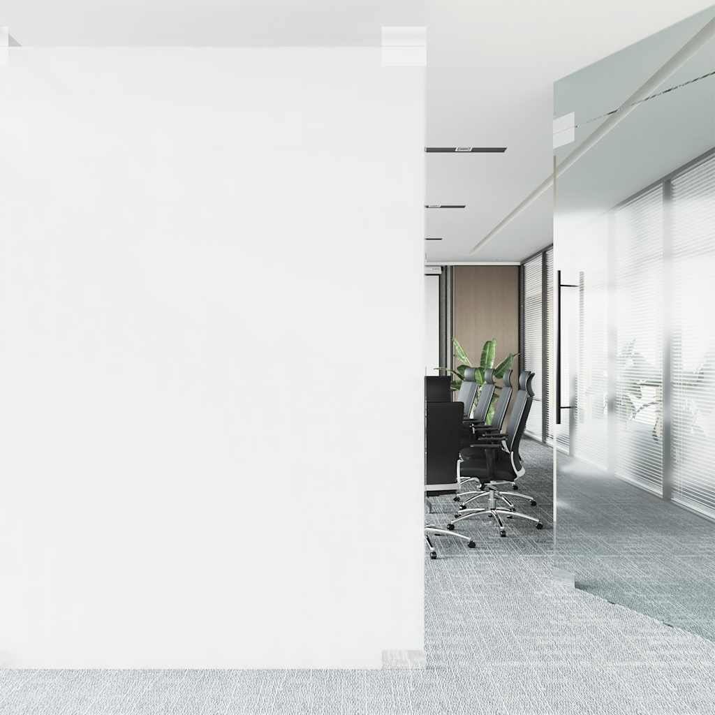 Fensterfolien 5 Stk. Statisch Matt Weiß PVC