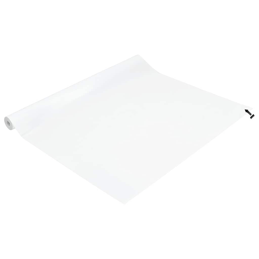 Fensterfolien 5 Stk. Statisch Matt Weiß PVC