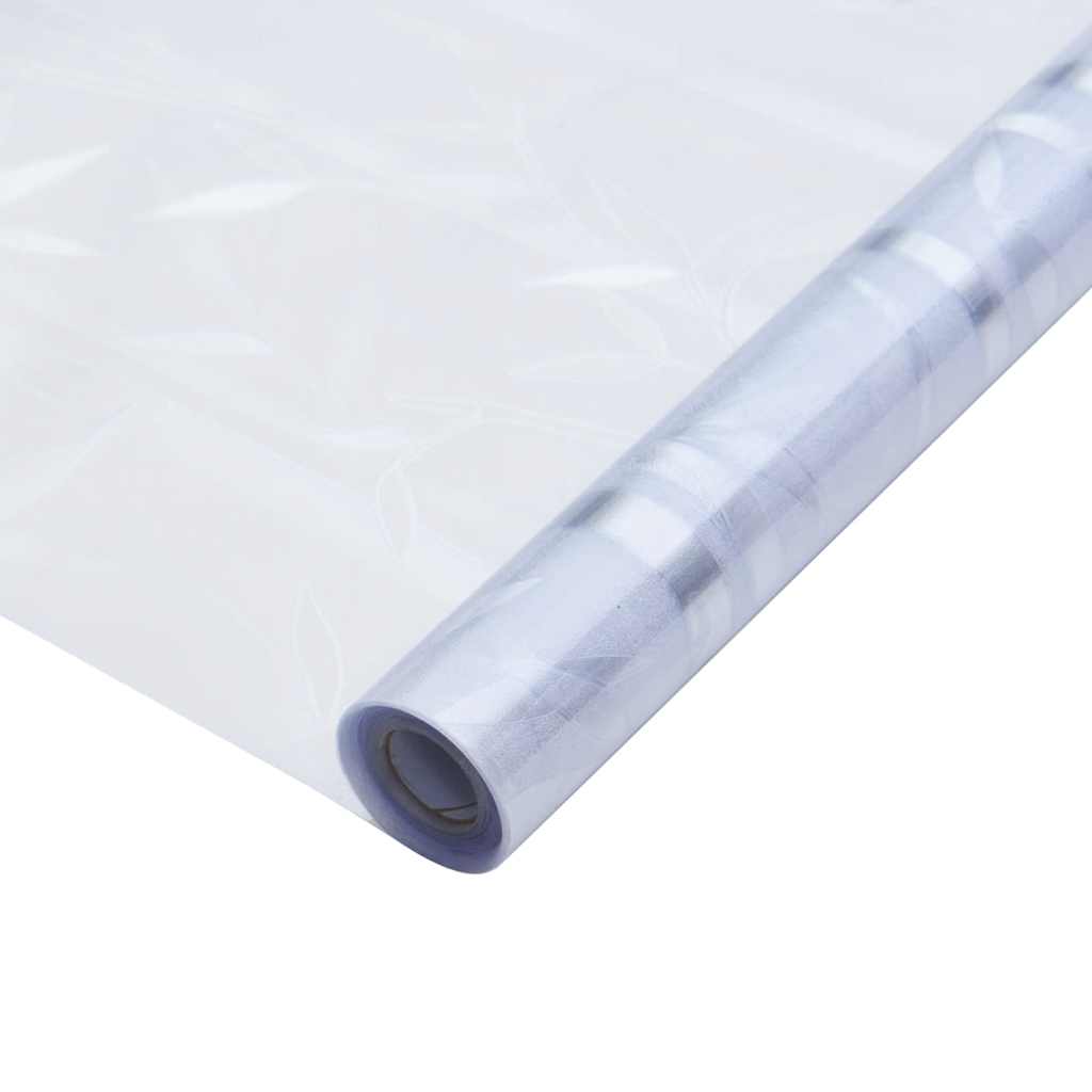 Fensterfolien 2 Stk. Matt Bambus-Muster PVC