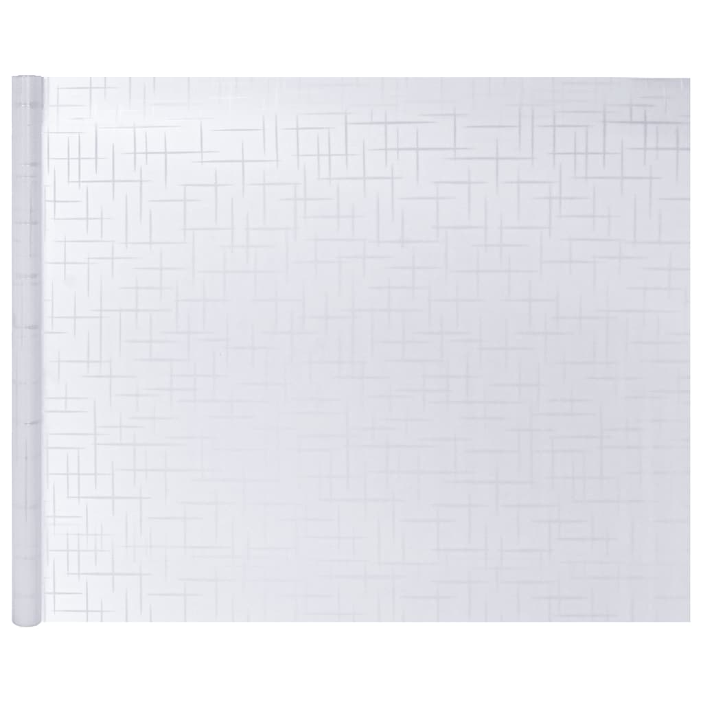 Fensterfolien 4 Stk. Matt Sternen-Muster PVC