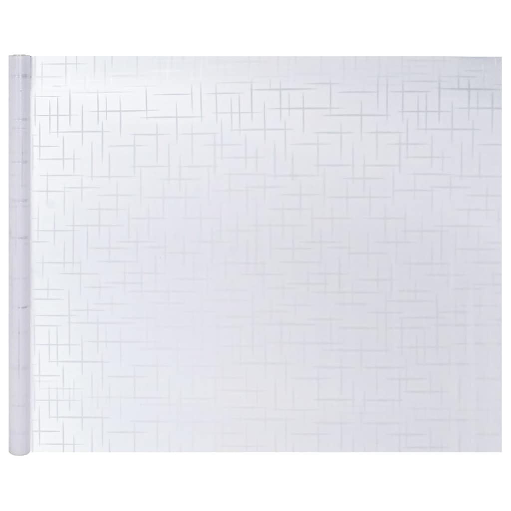 Fensterfolien 2 Stk. Matt Sternen-Muster PVC