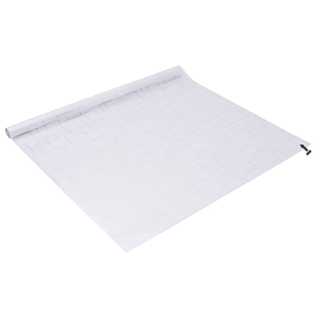 Fensterfolien 2 Stk. Matt Sternen-Muster PVC